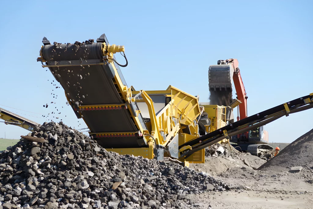 City of Burnaby concrete recycling