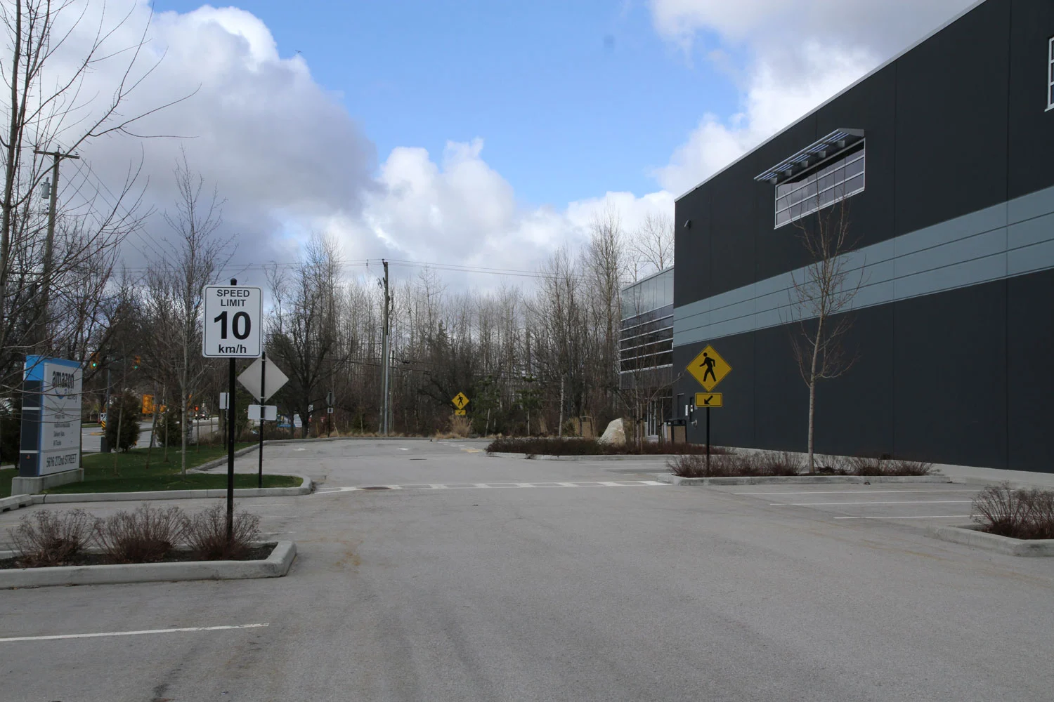 Amazon warehouse civil construction work