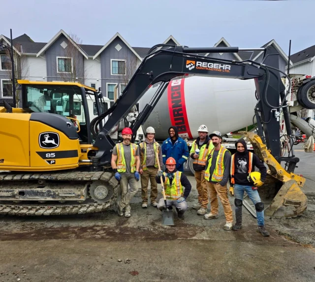 Excited to share our progress at the Zappone Manor project in Cloverdale. 🎉

This affordable senior housing development is one step closer to reality with the completion of offsite shallow utility installation and slab prep for the building. Our team is killing it on this project! Stay tuned for more updates. 

#BuildingCommunities #Teamwork #CivilConstruction #SeniorHousing #RegehrContracting”