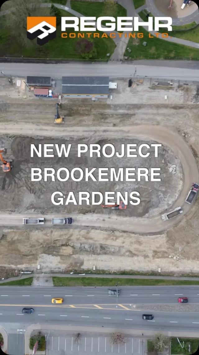 We’re excited to announce our newest project: Brookemere Gardens in Surrey! 🍻🎉

This project is part of a growing community in Surrey, helping bring new infrastructure and housing to the Fraser Valley.

Our work will include:
• Full onsite & offsite roadworks
• Storm & sanitary installation (onsite/offsite)
• Site preparation
• Offsite landscaping
• Hydro, Telus & Shaw servicing (onsite/offsite)
• Streetlighting
• Bulk & detail excavation
• Shotcrete works
• Slab preparation
Great work by our crews for hitting the ground running and kicking this project off strong. 💪🏼